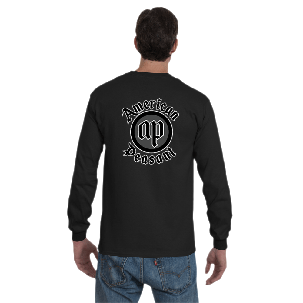 Long-Sleeve AP Logo T-Shirt – American-Peasant